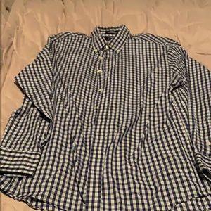 Chaps Long Sleeve Button Up Shirt - Plaid